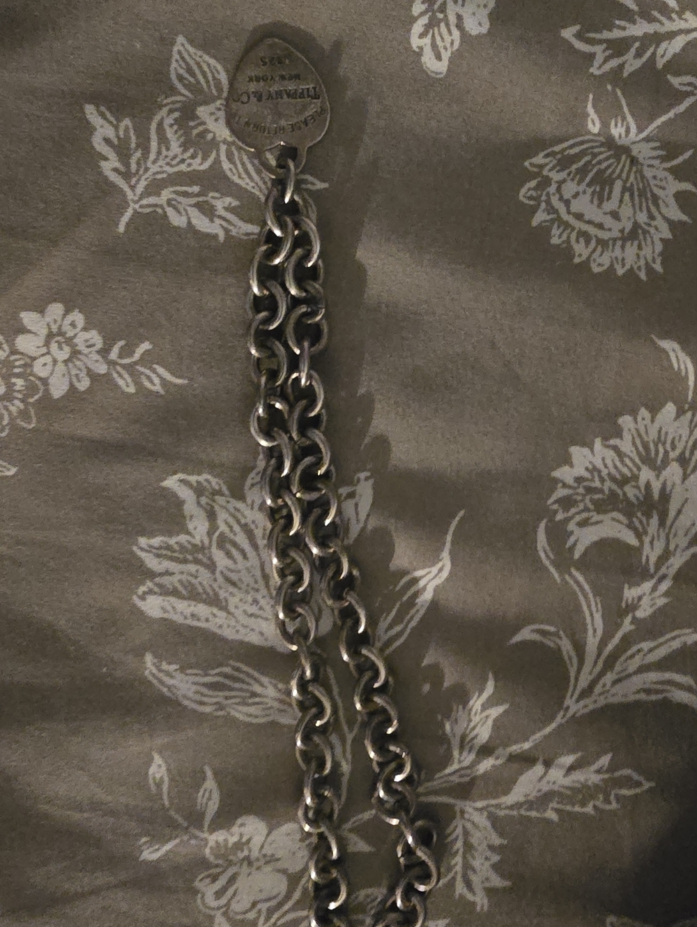 Tiffany & Co. Silver 16" Return To Tiffany Collection Vintage Toggle Necklace - Picture 14 of 16